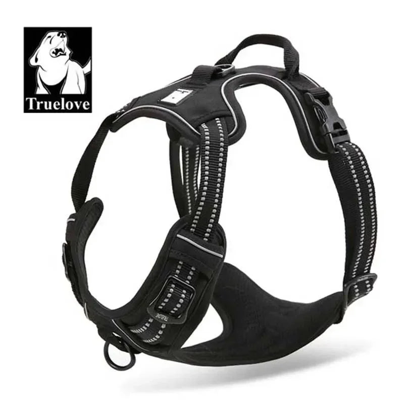 Truelove No-Pull Dog Harness – Adjustable, Reflective & Padded Vest with Easy Control Handle