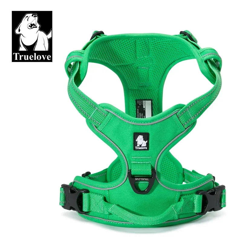 Truelove No-Pull Dog Harness – Adjustable, Reflective & Padded Vest with Easy Control Handle